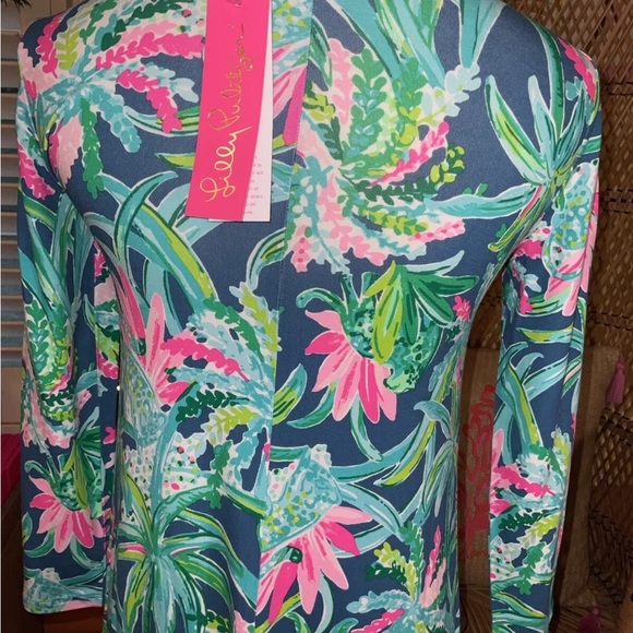 Lilly Pulitzer NWT Ophelia Dress Macaw Blue Sweet Escape $178 Size XXS, S - Picture 6 of 9
